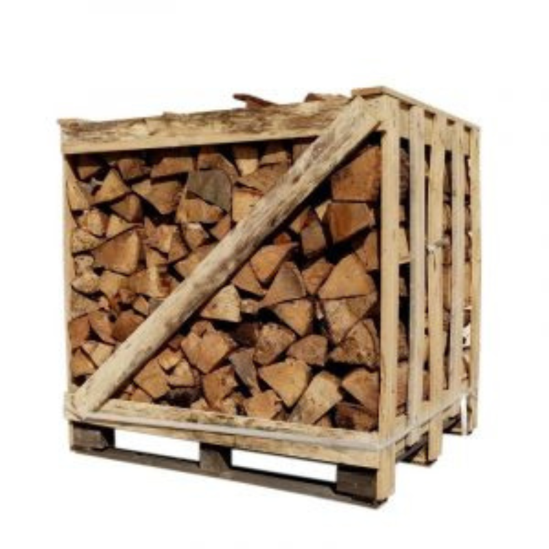 Bois de chauffage – 30 cm – sec – mélange de feuillus – palette 1 m3 – 1,5 stere