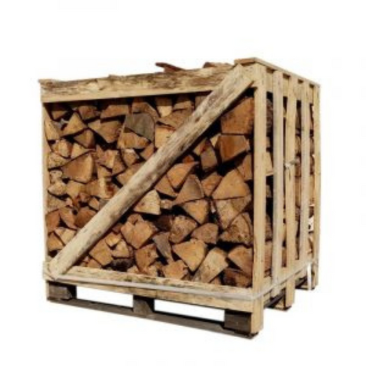 Bois de chauffage – 30 cm – sec – mélange de feuillus – palette 1 m3 – 1,5 stere